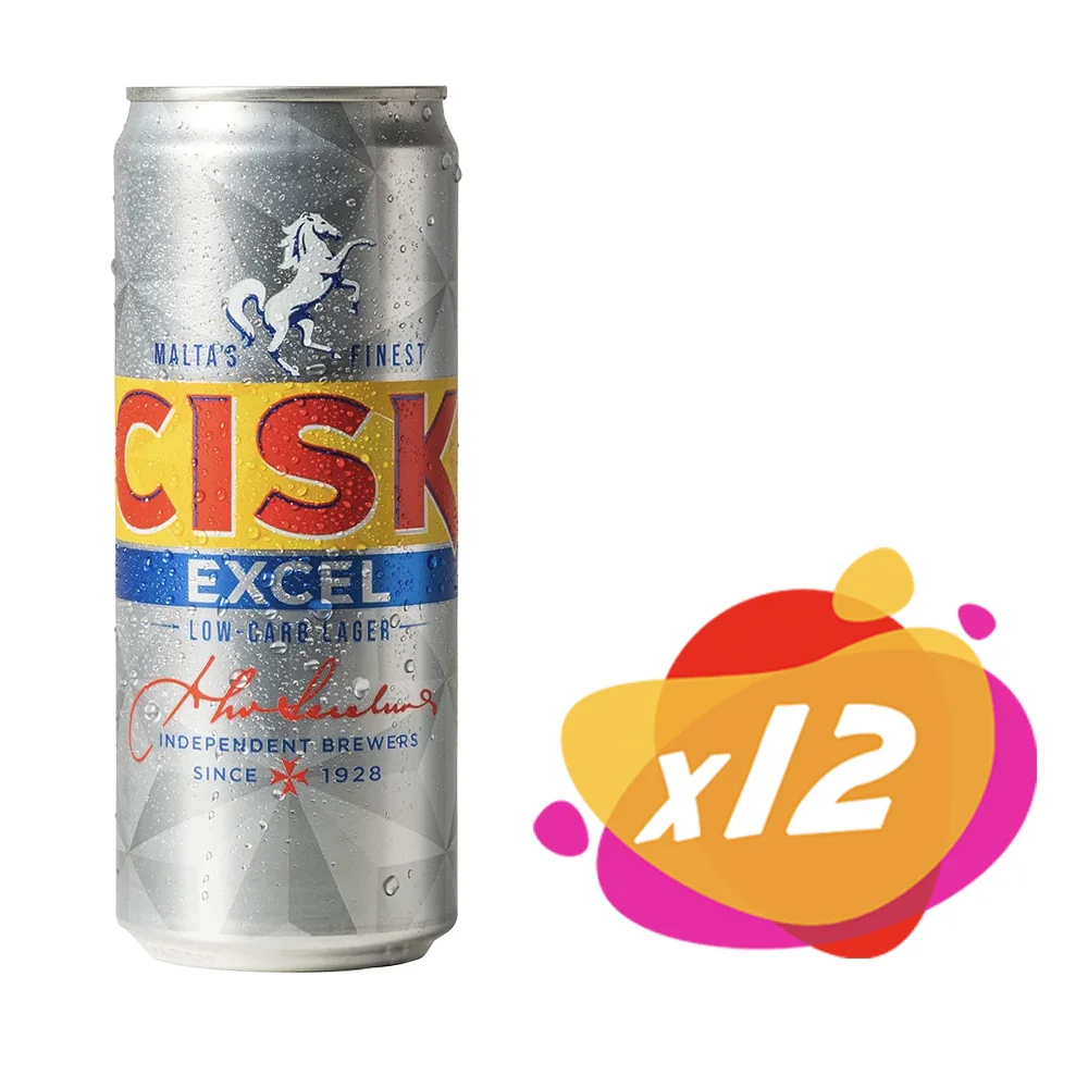 12 Pack Cisk Excel Bier aus Malta