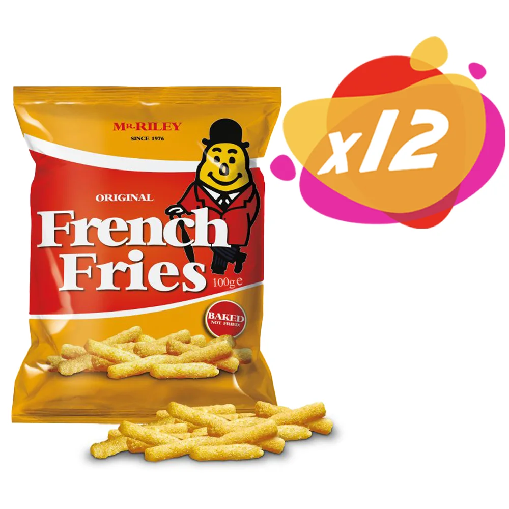 12 Pack Vorteils Menge - Mr.Riley - Original French Fries