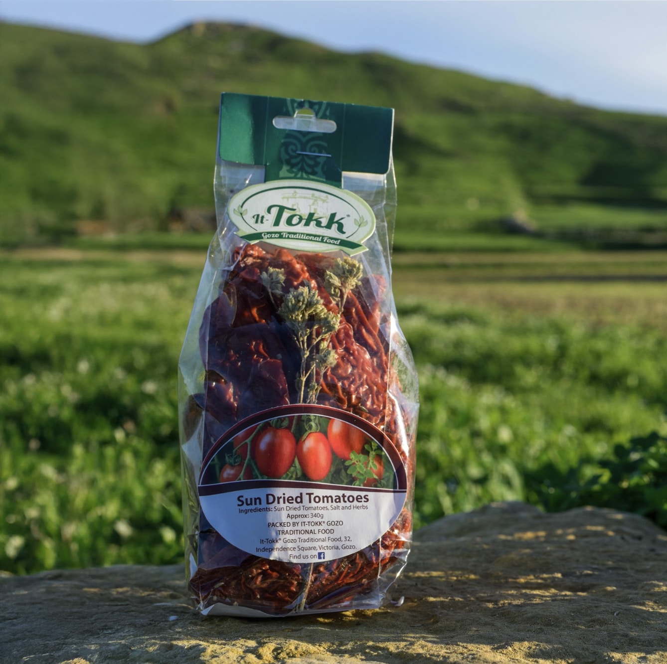 Sun Dried Tomatoes it Tokk Bag Sonnengetrocknete Tomaten