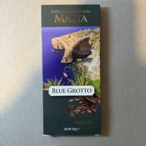 „Blue Grotto“ Dunkle Schokolade mit mindestens 50 % Kakaoanteil - 100g